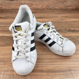 adidas SUPERSTAR Classic White w/Navy Stripes